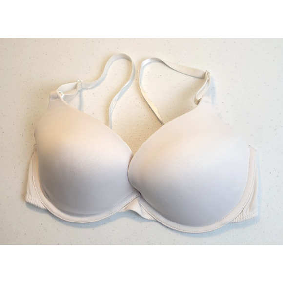 Maidenform Other - Maidenform Underwire Push Up Bra One Fab Fit White Convertible Size 36D